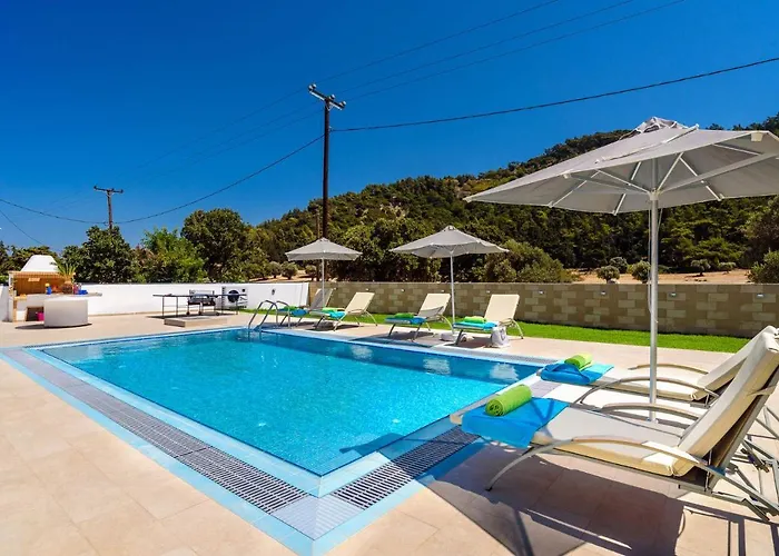 Villa Paleos Evergreen By Ialysos (Rhodes)